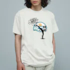 Namataのkick something up オーガニックコットンTシャツ