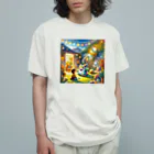 ほっこり絵音舎のふしぎなおともだち Organic Cotton T-Shirt