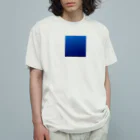 ppqのbluue オーガニックコットンTシャツ