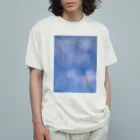 うたたね猫のそらみろ オーガニックコットンTシャツ