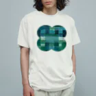 IntoDiamondの海　花４ オーガニックコットンTシャツ