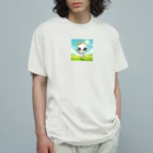 hayato0402の可愛い棒人間 オーガニックコットンTシャツ