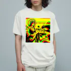 moon_takuanの瀬織津姫とロック「Seoritsuhime and Rock」 Organic Cotton T-Shirt