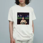 Vintage Hi-Tecのcomputer lover rapper Organic Cotton T-Shirt