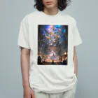 AQUAMETAVERSEの幻想的な世界　なでしこ1478 オーガニックコットンTシャツ