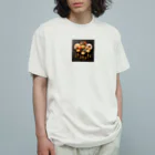 AQUAMETAVERSEの装飾扇　なでしこ1478 Organic Cotton T-Shirt