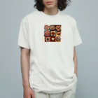 rit=ndの和の華 オーガニックコットンTシャツ