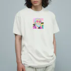 みんとの陽気なサングラスおじさん Organic Cotton T-Shirt