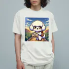 keikei5の華やかで愛らしいトイプードル Organic Cotton T-Shirt