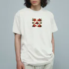 ichigoshakeのトマト Organic Cotton T-Shirt