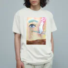 🐶シュナといろいろ🎨のラーメン大好き人間 オーガニックコットンTシャツ