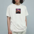 Tail Wagのアメリカンバイク Organic Cotton T-Shirt