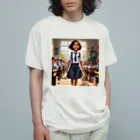 terurun19の海外の小学生 Organic Cotton T-Shirt