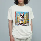 Bull Terrier Paradeの🛹スケーターヴィンセント オーガニックコットンTシャツ