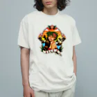 Demon Lord 9 tailsの🌺ALOHA🌴 オーガニックコットンTシャツ