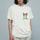 パキュラSHOPのカラフルキャット2 オーガニックコットンTシャツ