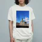 Itto_kawaiibabyの美しい西洋建物 オーガニックコットンTシャツ