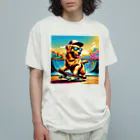 キャップ犬専門店のキャップ犬2 Organic Cotton T-Shirt