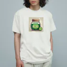 もんがー's　ショップのかわいい「まりも」 オーガニックコットンTシャツ