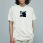 かんぱい工房のホラーカバ Organic Cotton T-Shirt