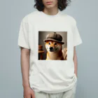 ANTARESのおでかけ柴犬 オーガニックコットンTシャツ