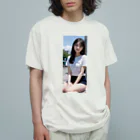 アニメイトのAI美女collection オーガニックコットンTシャツ