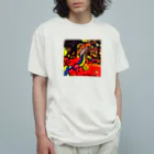 goblinakiyamaのboomakiyama オーガニックコットンTシャツ