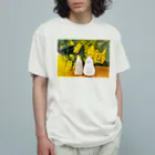 たばすこあまがえるのんこさまとミモザ Organic Cotton T-Shirt