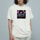 パワドラのDJロボット1 オーガニックコットンTシャツ