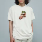 Itto_kawaiibabyのItto 赤ちゃん 産まれちゃったぁポーズ🥰 Organic Cotton T-Shirt