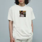 uho_uhoの読書している少女 Organic Cotton T-Shirt