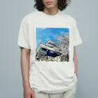 ピヨるっちの【浜松城】フォトアート Organic Cotton T-Shirt