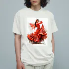 AQUAMETAVERSEのカルメン　なでしこ1478 Organic Cotton T-Shirt