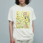 Yumi ＋ Artの🌸春のかくれんぼ🌸 Organic Cotton T-Shirt