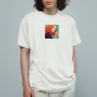 AQUAMETAVERSEのショコラエレガンス Marsa 106 オーガニックコットンTシャツ