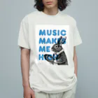 RainbowFam PlusのMusic Makes Me High Organic Cotton T-Shirt