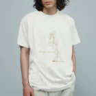 やまかわようこのSketch003 お疲れバレリーナGold Organic Cotton T-Shirt