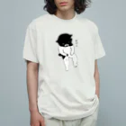 ふじねこののみすぎちゃったネコ Organic Cotton T-Shirt