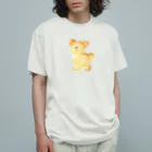 はしゃいでろクアッカワラビーのヤギさんのクッキー(いぬ) オーガニックコットンTシャツ