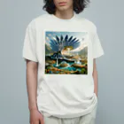 Korosukenariの異世界の風景が現実と未来を繋ぐ オーガニックコットンTシャツ