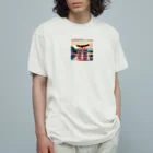 Pixel Art Goodsの厳島神社（pixel art） オーガニックコットンTシャツ