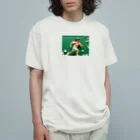 TERACHAUのFoot Organic Cotton T-Shirt