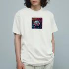 A_bstのシンプルロゴシリーズ オーガニックコットンTシャツ