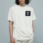 t8n5kのしんぷるけい オーガニックコットンTシャツ