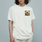 Balifolniaのアメカジ ピックアップトラック Organic Cotton T-Shirt