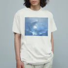 そらの朝日と雲 Organic Cotton T-Shirt