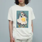 amemugi（あめむぎ）の夜を迎えに オーガニックコットンTシャツ