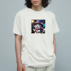 levi shopの魔法使いの六本足の猫 オーガニックコットンTシャツ