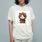 にゃんラボの修道にゃんこ オーガニックコットンTシャツ