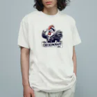 Sergeant-CluckのNorthern Pacific Fleet：北部太平洋艦隊 オーガニックコットンTシャツ